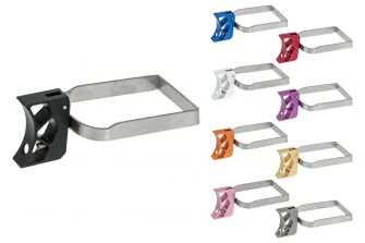 SAVIA CNC Aluminum Adjustable Trigger Type 2 For Marui TM Hi-Capa GBBP Series 