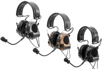 TCA COMTAC III V2 Noise Reduction Headset - Single Channel NATO 7.1mm  Connector ( CT3 )