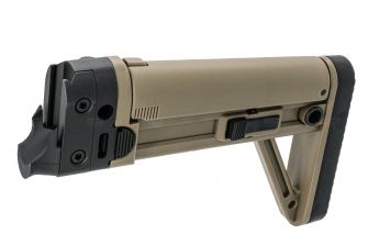 TASK FORCE MBT Adjustable Folding Stock For SIG AIR / VFC MCX AEG / APFG S Series GBBR ( 1913 20mm Rail Adaptor ) 
