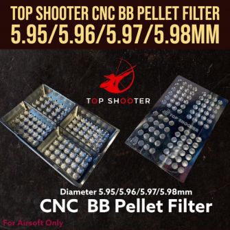 Top Shooter CNC Precision BB Pellet Filter ( Diameter 5.95 / 5.96