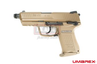 Umarex HK45 Compact Tactical GBB Pistol Airsoft ( VFC Asia Version / FDE )  ( HK45CT )