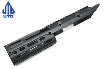 UTG PRO MP5 Monolithic M-LOK Handguard Rail For Umarex / VFC MP5 GBB ( Black )