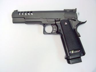 WE HI-CAPA 5.1 Type K Full Metal GBB Pistol ( Black )