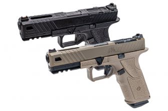 PTS ZEV OZ9 Standard Version GBB Pistol Airsoft ( Black / FDE )