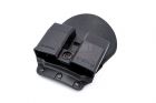 Fobus 6912ND Passive Retention with Adjustment Screw Double Magazine Pouch ( Black )