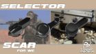 Dynamic Precision Aluminum Selector for WE SCAR (Type B SV )