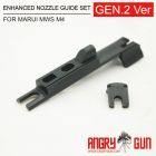 Angry Gun Enhanced Nozzle Guide Set Gen 2 Version For Marui TM M4 MWS GBB Series