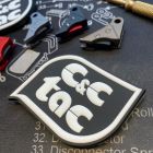 C&C TAC PVC Patch 6x5cm ( V00 ) ( Free Shipping )