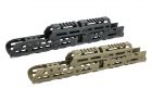 5KU KPYK Style 1U004B Extended Handguard & Upper Gas Tube Cover For CYMA AKM / AK74 AEG Series 