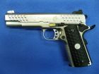 WE Knight Hawk M1911 Full Metal GBB Pistol (Silver / Black)