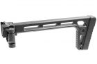 Artisan Folding Mini Stock for MCX / M1913 20mm Rail ( Black )