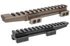 Artisan BO Style Tactical Optics Riser Fit M1913 20mm Rail ( Black / DE )