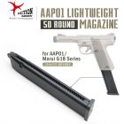 Action Army Lightweight 50 Rds Gas Magazine for AAP01 / TM Marui G18C ( For AAP-01 / TM / WE AW / KJ G Model Spec ) ( Long Mag )