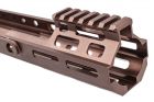 AF CNC Aluminum M-LOK Handguard Extension For Double Bell SCAR-H Rifle Series 
