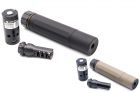 Angry Gun S Style Dummy Silencer with Acetech AT2000R Tracer Module ( 14mm CCW )