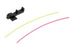 AIP Aluminum 1mm Fiber Optic Front Sight For Marui TM Hi-Capa GBBP Series 