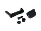 AIP Stainless Steel Slide Stop with Thumb Rest for Marui Hi-capa 5.1/4.3 ( Black )