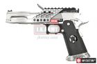 AW Custom™ 6" HX2201 Hi-Capa 6inch Dragon Airsoft GBB Pistol with Mount ( Silver ) 