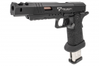 ARMY TTI Licensed Combat Master Alpha Model with Compensator GBB Pistol Airsoft ( Black )