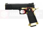 ARMORER WORKS AW 5.1 Hybrid HX2002 Hi-Capa GBB Pistol Airsoft ( BK x Gold x Red )