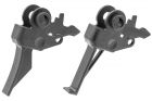 Bow Master CNC Steel Flat Trigger For Umarex / VFC MP5A5 GBB Series ( Type A / B ) ( For 3 Round Burst Only )