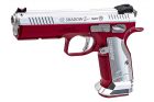 CL Project Custom ASG KJ Shadow 2 Single Action GBB Pistol ( CNC Ver. ) ( Red Silver Limited Edition )