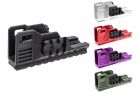 CTM FUKU CNC Aluminum Extended Rail Blast Shield For Action Army AAP01 GBBP Series 