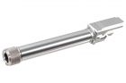 Detonator WC Style 14mm CCW Threaded Outer Barrel For Marui TM G17 Gen4 GBBP Series ( Silver ) 