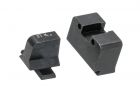 Detonator Steel TRI Style SG-201 Optic Height Sight Set For Marui TM P320 GBBP 