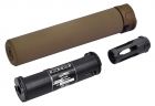 DYTAC SOCOM RC1 BBs UV Tracer Unit Ready Silencer w/ SFCT-556 Style 14mm CCW Flash Hider ( Acetech AT2000 )