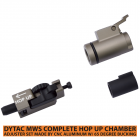 DYTAC MWS Complete Hop Up Chamber Adjuster Set CNC Aluminum w/ 65 Degree FKM Hop Up Bucking for Marui TM MWS GBB
