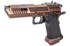 EMG TTI Licensed JW4 Sand Viper Hi-Capa GBB Pistol Airsoft ( by AW Custom / Semi-Auto / Full Auto / Gas / TT-SV0130 ) ( Licensed by Taran Tactical Innovations ) ( John Wick )