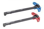 FCC CNC Aluminum Charging Handle For PTW System / WE / GHK / VFC M4 GBBR Series ( Blue / Red )