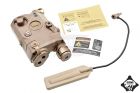 FMA LAB PEQ15 LA5-C Red Laser w/ IR Lenses Airsoft Toy ( DE ) ( PEQ LA5C UHP Style ) ( New Ver. GEN2 )