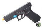 WE Model 17 G4 Metal Slide GBB Pistol ( Black )