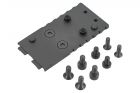 Guarder CNC Steel DPP Delta Point Footprint Spec Optic Adaptor Plate For Marui TM G17 Gen5 MOS GBBP 