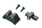 Guarder Steel Luminous Sight Set For Marui TM USP Compact GBBP 