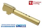 Guarder CNC Steel Outer Barrel for TM Model 18C ( Titanium Gold )