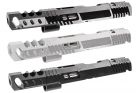 Gunsmith Bros CNC Aluminum TT Combat Master Style Open Slide Kit Set For Tokyo Marui TM Hi-Capa Series