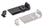 GUNDAY ACRO Optic Adaptor Plate & Sight Kit For Tokyo Marui TM Hi-Capa 5.1 GBBP 