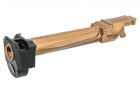 GUNDAY R Style Aluminum Outer Barrel With Compensator For Marui TM G17 Gen5 MOS GBBP Series