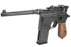 WE M712 GBB Pistol Airsoft ( Black ) ( No-Marking Ver. )
