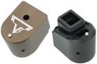 EMG TTI Licensed CNC Aluminum Functional Magazine Extension For Marui TM P320 GBBP 