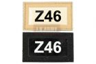 IR Reversible Patch - Call Sign BK & TAN - Z46 ( Free Shipping )
