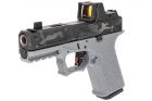 JDG Licensed P80 PF940C x WAR Afterburner MutliCam Black RMR Slide Compact Airsoft ( Base with UMAREX / VFC Glock 19 Gen3 ) ( JKTG Custom Made ) ( Cerakote )