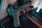 EMG Noveske DM Glock 17 Gen5 MOS GBB Pistol Airsoft with SCORPIP Stippled Grip ( JKTG Custom Made ) 