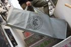 PROZI CAT MEOW Eco Carrier Bag ( Grey , Gun Bag )