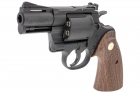 King Arms COLT Python .357 2.5" Colt Magnum Gas Revolver ( Black )