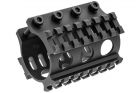 LCT 75mm Silencer Extension Rail for LCT VAT AEG Airsoft Series 