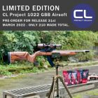 CL Project A+Studio 1022 Completed GBB Airsoft ( Custom Made Wood Stock ) ( KC-02 System )